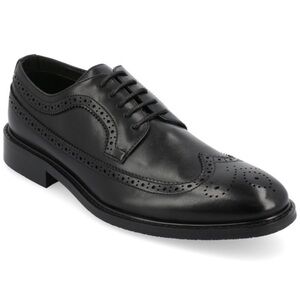 Vance Co. Gordy Tru Comfort Foam Wingtip
Lace-up Dress Shoe, Black 10.5 new